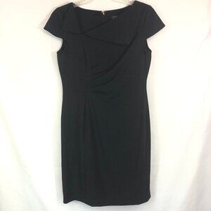 Tahari Black Midi Dress Size 12